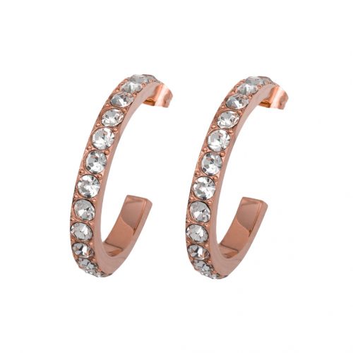 Como Milano Starlight women's earrings curve CMJ2LE0008RGW